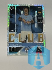 2022-23 Topps Match Attax UCL 100 Club Joao Cancelo #452 Manchester City FC